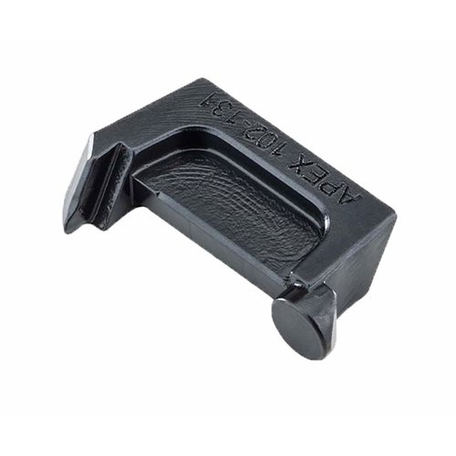 Apex Failure Resistant Extractor för Slim Frame Glock® erbjuder en robust extractor claw och förbättrad geometri för pålitlig utdragning och jämn utdrivning.