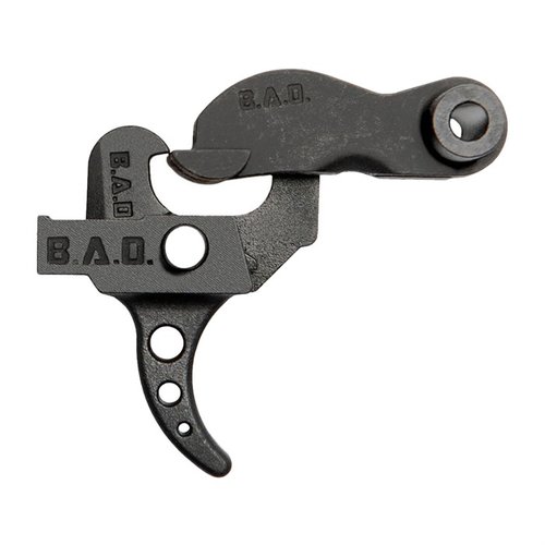 BATTLE ARMS EKG AK Trigger Kit förbättrar din AK-rifle med smidig avtryckare, förbättrad hammargeometri och hållbar konstruktion för optimal prestanda.