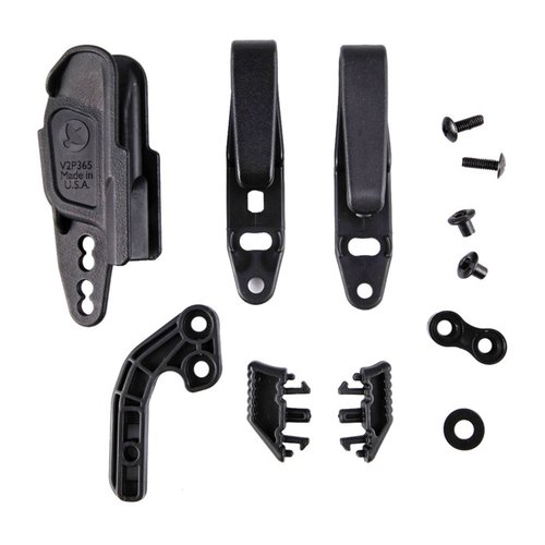 Vanguard 2 Advanced Kit erbjuder en minimalistisk IWB-holsterdesign med RCS CLAW för ökad dolda bärbarhet och säkerhet, justerbar för komfort och användning.