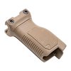 Strike Industries AR-15 Angled Grip ger bättre kontroll och stabilitet, med kabelhantering för att hålla trådar organiserade och minimera trassel.