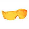 WALKERS GAME EAR FULL COVERAGE SPORT SHOOTING GLASSES AMBER