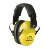 Walkers Pro Low-Profile Folding Muffs erbjuder 22 dB ljudskydd, är lätta, kompakta och har en bekväm huvudrem för långvarig användning.