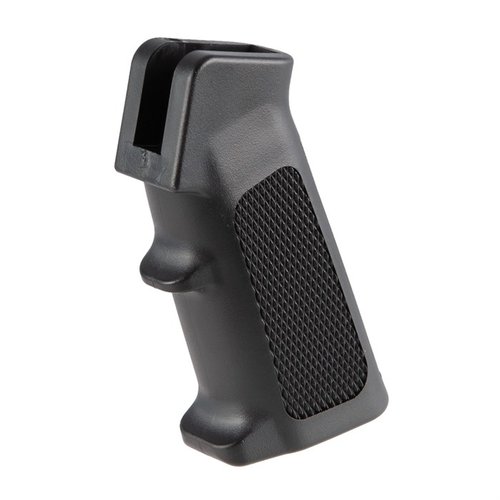 Sons of Liberty Gun Works A2 Pistol Grip för AR-15 ger överlägsen komfort och kontroll, perfekt för mil-spec användning och förbättrar skytteupplevelsen.