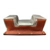 Edgewood COMMON RADIUS FRONT BAG med slick material ger en extremt slät yta för snabba följdskott och är hållbar, utan behov av talcum eller torktumlarark.