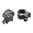 WEAVER 30MM FOUR HOLE SKELETON RINGS, LOW