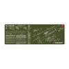 TEKMAT LONG GUN CLEANING MAT skyddar din M1 Garand med en mjuk polyester yta och en halkfri neoprenbakgrund, lätt att rengöra och med detaljerad partsdiagram.