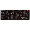Håll ditt vapen i toppskick med ULTRA 44 Long Gun Cleaning Mat! 🛠️ Vattentålig och hållbar med detaljerade scheman för enkel rengöring.