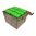 MTM CASE-GARD AMMO CRATE LARGE UTILITY BOX POLYMER DARK EARTH