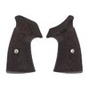 S&W N-FRAME TAC DIAMOND GRIPS erbjuder ett aggressivt grepp med skarpa diamantmönster i G10, perfekt för bärande, taktik och tävling.