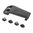 BLACKHAWK STACHE IWB BELT CLIP 1.5" BLACK