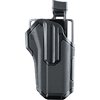 Blackhawk Omnivore är en mångsidig holster som passar över 150 olika semi-automatiska pistoler med rail, har aktiv retention och snabb tumrelease.