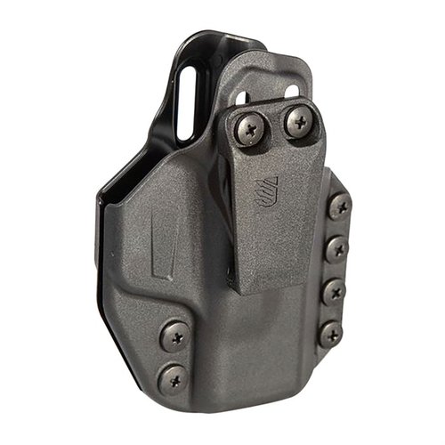 Stache™ IWB är en modulär och teknologiskt avancerad holsterlösning för diskret bärande, med optimal komfort och styvhet, kompatibel med olika tillbehör.