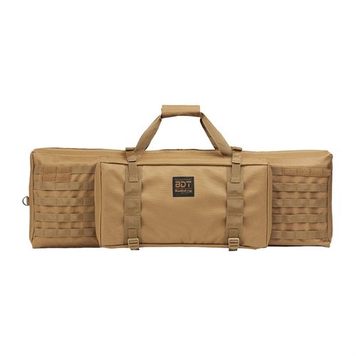 Upptäck STANDARD SINGLE TACTICAL RIFLE CASE från BULLDOG CASES! 🛡️ Vadderad och praktisk för ditt gevär. Perfekt storlek 38".