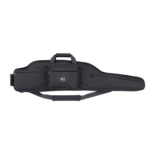 Upptäck BDT TACTICAL LONG-RANGE RIFLE CASE 🖤 med hållbart yttre och vadderat inre. Perfekt för gevär upp till 52,5". Skydda ditt vapen!