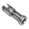 Denna FLASH HIDER för Ruger™ 10/22™ i rostfritt stål fästs enkelt på standard 10/22® gevärspipa med en enda skruv - ingen gunsmithing krävs.
