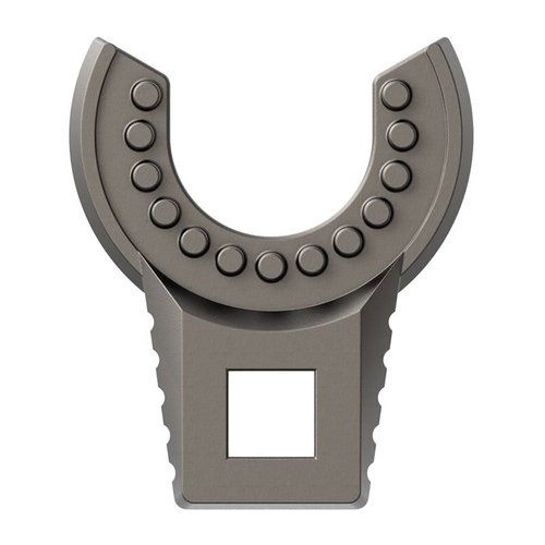 MASTER-FIT 2-SIDED FREE-FLOAT BARREL NUT WRENCH från REAL AVID är en precisionsverktyg med titanbeläggning, designad för att passa både 20-håls och 4-håls barrel nuts.
