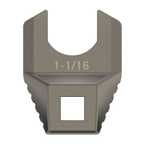 MASTER-FIT FREE-FLOAT BARREL NUT WRENCH är en specialiserad armorer’s crowfoot wrench i titanbelagt rostfritt stål för exakt momentkontroll och minimalt slitage.