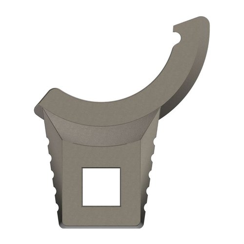 MASTER-FIT 2" SPANNER WRENCH är en specialiserad armorer’s crowfoot nyckel i titanbelagt rostfritt stål, designad för att passa free-float barrel nut och ge ett fast grepp.
