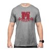 UNIVERSITY ATHLETIC T-SHIRT är tillverkad av 52% Combed ring-spun cotton och 48% Polyester, med en bekväm design och slitstarka sömmar för långvarig användning.