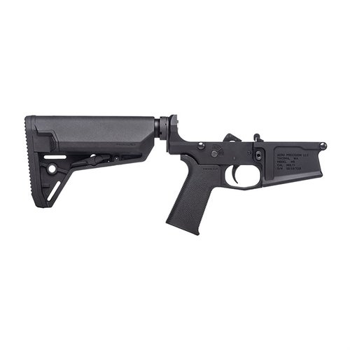 M5 Complete Lower Receiver erbjuder en solid bas för ditt AR .308 bygge, med MOE SL® Grip, PRS Stock och avancerade funktioner för optimal prestanda.