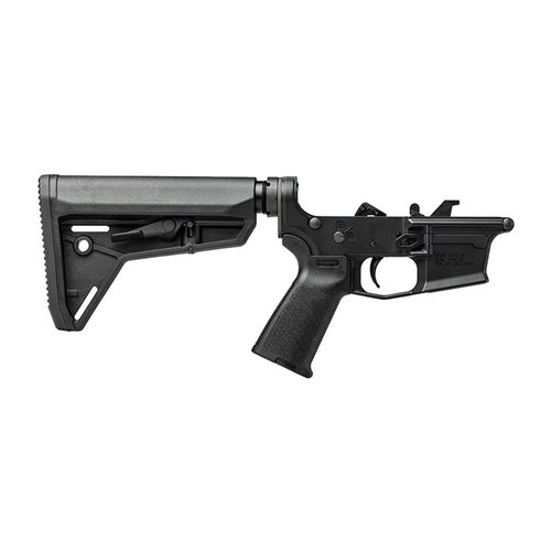 Aero Precision EPC-9 komplett nedre mottagare med Magpul MOE® Grip och MOE SL® Carbine Stock, perfekt för din AR9 byggnation med flertalet funktioner.