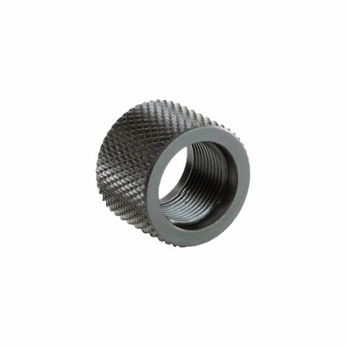 .920 BULL THREAD PROTECTOR skyddar din bössa från skador på muzzeln och gängorna, lätt att installera med knurlad yta för bra grepp och snabb montering.