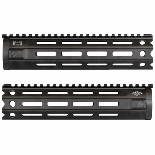 MR7 M'LOK handguard är en av YHM:s lättaste, med möjlighet att fästa tillbehör längs hela längden och vid varje 45-graders position. Inkluderar installationsdelar.