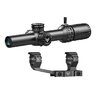 Swampfox Arrowhead 1-6X24 SFP erbjuder låsbara turrets, ett brett synfält och upplysta retiklar för optimal precision, perfekt för självförsvar och duty-användning.