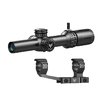 Swampfox Arrowhead 1-8x24mm SFP erbjuder låsbara turrets, ett brett synfält och upplysta retiklar, perfekt för självförsvar och tjänstebruk.