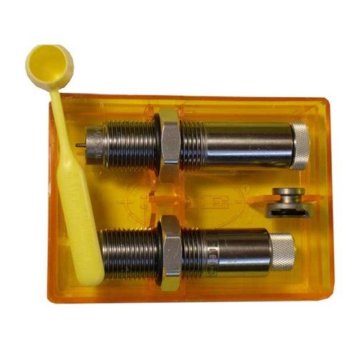 LEE Collet 2-Die Neck Sizer Set ger maximal precision utan behov av smörjmedel, förlänger livslängden på hylsor och säkerställer perfekt passform för ammunition.