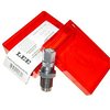 Lee Powder Thru Expanding Die laddar hylsan samtidigt som den expanderar hylsans mun. Används med powder funnel adapter eller Auto Disk för effektiv laddning.