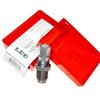 Lee Powder Thru Expanding Die laddar hylsan samtidigt som den expanderar hylsans mun. Används med powder funnel adapter eller Auto Disk och Pro Auto Disk.