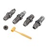 Välj detta die-set för maximal mångsidighet med full längd-sizer, collet necksizer och Easy Adjust Dead Length Bullet Seating Die för perfekt precision.