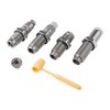 ULTIMATE 4-DIE SET för 243 Winchester erbjuder maximal mångsidighet med full längd-resizing, Collet Neck sizing, och Easy Adjust Bullet Seating för perfekt noggrannhet.