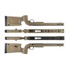 CZ-457 Bravo Chassis erbjuder en bekväm och modulär design med en styv aluminiumrygg, perfekt för precisionsskytte och anpassning. Använder fabriks rimfire-mags.