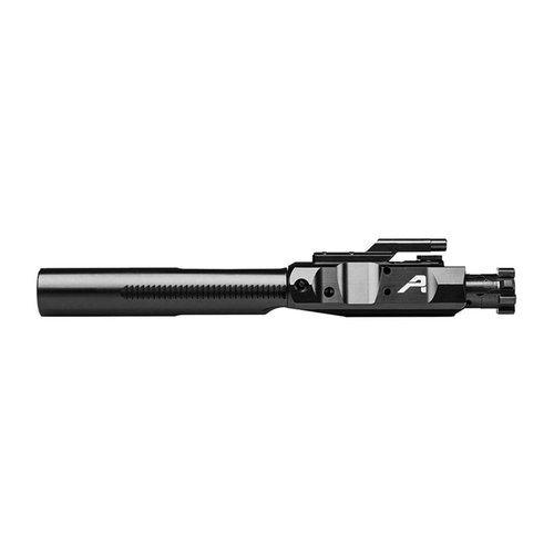 .308 / 7.62 Bolt Carrier Group med Black Nitride finish, högkvalitativt material och lasergraverad logotyp, perfekt för din stora bössa.