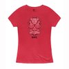 MAGPUL WOMEN'S SUGAR SKULL BLEND T-SHIRT RED HEATHER MEDIUM
