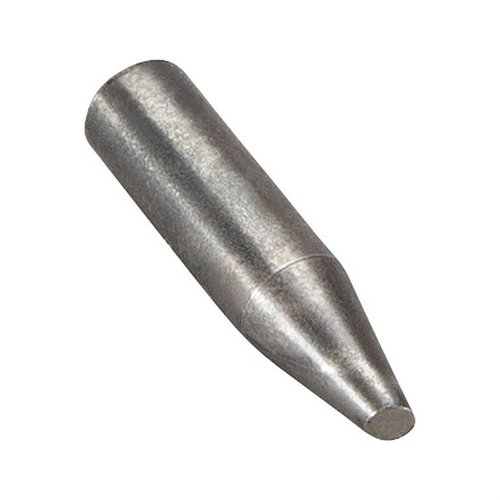 Denna ersättningsstålpinn är perfekt för RCBS Military/Berdan decapping tool och avlägsnar effektivt tändhattarna från 8mm Rimless, 6.5mm Mannlicher-Schoenauer och 11.7mm Rimmed.