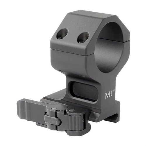 Midwest Industries Aimpoint QD Ring Mount är tillverkad av 6061 T6 aluminium, har en justerbar QD-spak och passar 30mm rör för optimal sikt och hållbarhet.