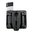 BLACKHAWK SINGLE STACK DOUBLE MAG CASE, BLACK