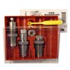 LEE PRECISION PACESETTER 3-DIE SET för 7MM-08 inkluderar Full Length Sizing Die, Bullet Seating Die, Factory Crimp Die och mer, passar alla 7/8"-14 pressar.