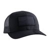 Magpul Standard Patch Trucker Hat har en strukturerad design, mesh bak för andningsförmåga, justerbar snapback och ingen toppknapp för komfort med hörselskydd.