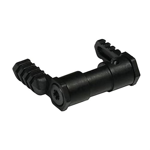 CMMG® ZEROED™ Ambi-Safety Selector erbjuder robust konstruktion, stiliserade spakar för säker drift och justerbar kastvinkel på 60° eller 90°.