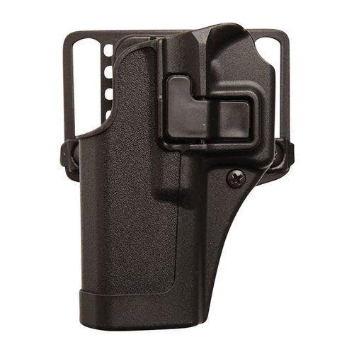 Sig Sauer 228/229/250 Serpa CQC Holster i polymer erbjuder säkerhet, snabb åtkomst och en perfekt passform för din pistol, idealisk för både träning och vardagligt bruk.
