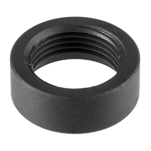 SilencerCo 1/2"-28 Rifle Thread Spacer förhindrar skador på din rimfire-suppressor genom att dölja överflödiga gängor och säkerställa korrekt positionering.