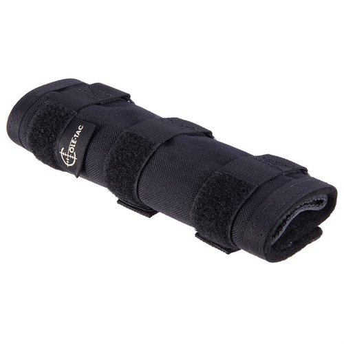 HTP Suppressor Cover tål upp till 3000°F, har justerbara BOA remmar, är vatten- och brandresistent samt tillverkad av slitstark 1000 Denier Cordura Nylon.
