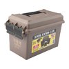 MTM Ammo Can Combo erbjuder säker, vattenresistent förvaring av ammunition med O-ring tätning, kraftigt låssystem och vaddering för att skydda magasinen.