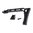 JMAC CUSTOMS 8-INCH RAISED SKELETON STOCK  STOCK FOR 4.5MM FOLDING AKS