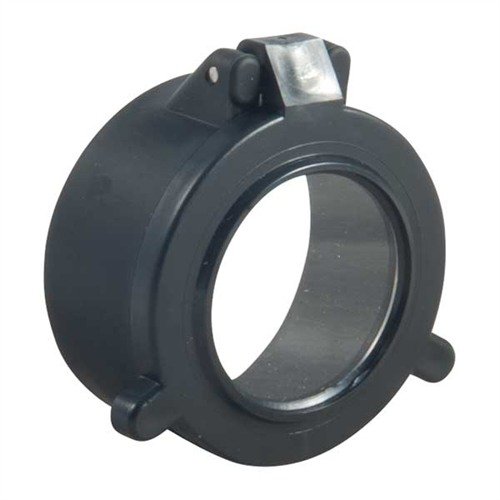 BLIZZARD SCOPE LENS COVERS har fjädrande, flip-open lock som möjliggör snabb sikt genom kikarsiktet, och skyddar linsen från väder och stötar.