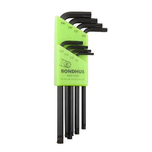 PROHOLD STAR TIP L-WRENCHES från BONDHUS passar alla Star och TORX skruvar, håller skruven på plats och är precisionstillverkad för enkel användning.